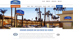 Desktop Screenshot of howardjohnsonsandiego.com